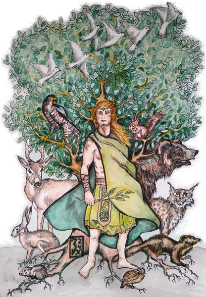 Baldur der Friedlichste und Reinste der Asen